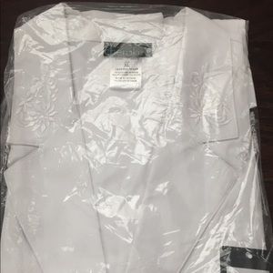 Cherokee White Medical Uniform Lab/Scrub Jacket.